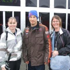 Stacey and Claire Webb: Donington, 2008 - Photo: Fan