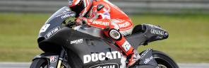 The Ducati Team starts work on the GP12 at Day 1 of Sepang Test
