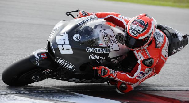 Ducati Team completes first winter test at Sepang - Nicky Hayden