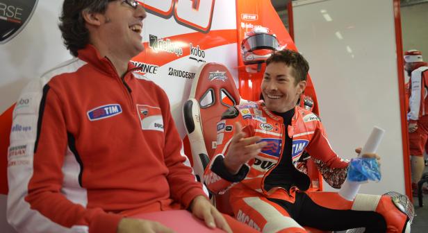 Complicated opening day at Sachsenring for Ducati Team