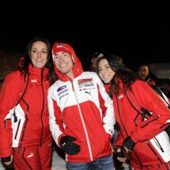 Nicky and friends. - Photo: Courtesy Ducati