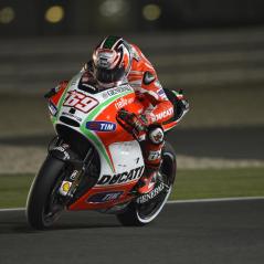 Nicky turned in a strong performance in qualifying, posting the fifth-best time. - Photo: Ducati