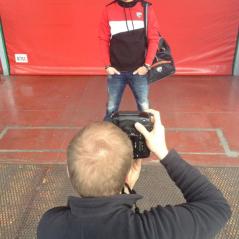 Another shot from the Ducati clothing photo shoot. - Photo: CJ