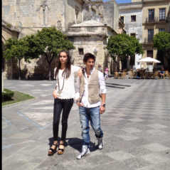 Part of the shoot was done at the circuit, while part was organized in old-town Jerez. - Photo: Tissot