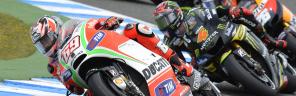 Hayden, Rossi eight and ninth in Spanish Grand Prix