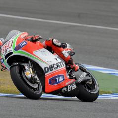 Nicky rode to an eighth-place finish in the Jerez MotoGP. - Photo: Ducati