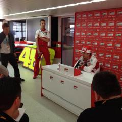 Nicky debriefs the media during one of his daily press meetings. - Photo: Nick Sannen