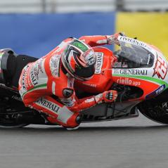 Rain had been expected for Friday, but the riders got in two dry (albeit chilly) free-practice sessions. - Photo: Ducati