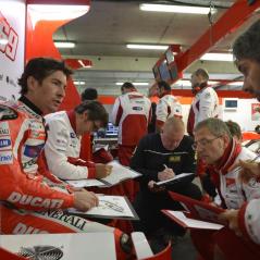 Nicky and his team hoped to solve their setup woes during the Sunday morning warm-up. - Photo: Ducati