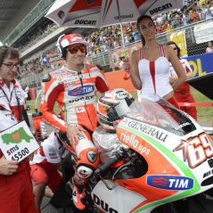Nicky prepares for the fight in Spain. - Photo: Ducati