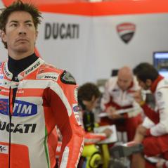 Though he banged his head, Nicky was mainly unhurt in the crash. - Photo: Ducati