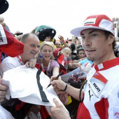 During a rare summer weekend off from the MotoGP tour, Nicky took part in World Ducati Week. - Photo: Ducati