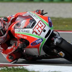 In the second free practice session, Nicky turned the third-fastest time of all the riders. - Photo: Ducati