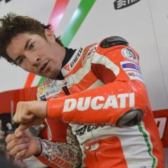 Times were close among the riders, so a relatively small improvement would have put Nicky on the second row. - Photo: Ducati