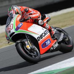 On day one at Mugello, Nicky started off free practice with a fast, consistent pace. - Photo: Ducati