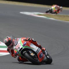 Nicky rode in fifth place for most of the race, making a charge toward the podium near the end. - Photo: Ducati
