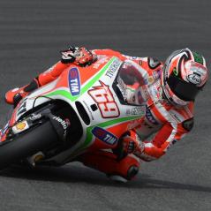 The first session was a bit rough for Nicky, who ended up ninth. - Photo: Ducati