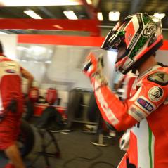 Nicky was happy to get back on the bike after two weekends off. - Photo: Ducati