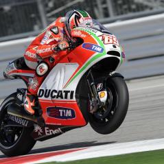 Nicky was fast in the final, wet free practice, but his hand lacked strength in qualifying. - Photo: Ducati