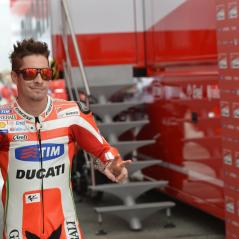Heading to the garage to do work. - Photo: Ducati
