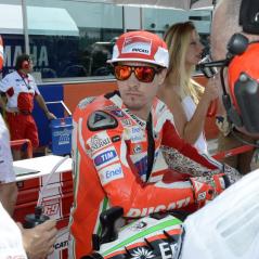 After a painful morning warm-up session, Nicky and his team considered having him sit out the race. - Photo: Ducati