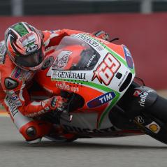 Unfortunately, a late crash hurt Nicky's qualifying performance, putting him on the third row. - Photo: Ducati