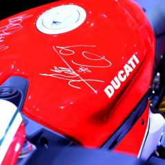 This autographed Panigale should be in high demand. - Photo: Ducati