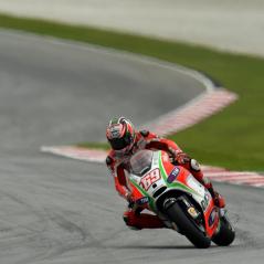 Though he struggled to find a good pace on Saturday, Nicky qualified on the third row. - Photo: Ducati