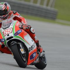 A couple of issues with the clutch and rear brake cost Nicky time on Saturday. - Photo: Ducati