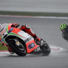 In the end, Nicky posted a fourth-place result--his best of the year, though he had hoped for better in the rain. - Photo: Ducati