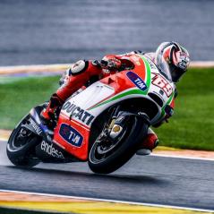 Nicky was fastest in the wet FP1 at Valencia. - Photo: Callo Albanese